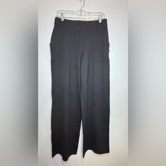 Max Studio Pants - Max studio NWT black elastic waist wide leg pants Size large